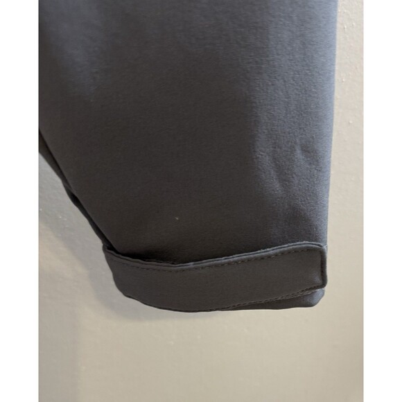 Free Country Women’s Softshell Hooded Jacket Medium White Gray Zip Fleece Lined - Picture 10 of 11